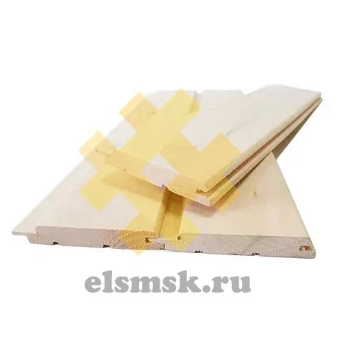 Евровагонка 12.5х96х2500 мм осина