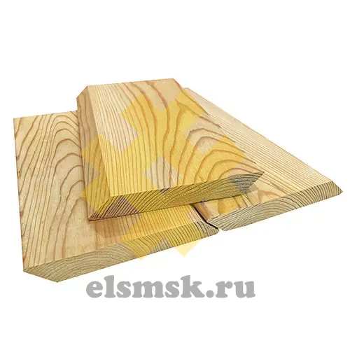 Планкен скошенный 20х140х3000 мм сосна